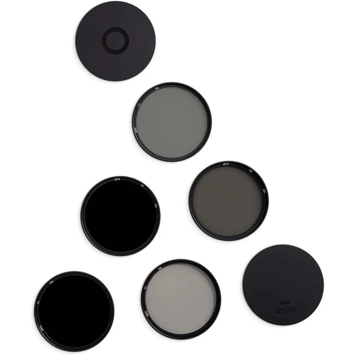 Urth 95mm ND2 ND4 ND8 ND64 ND1000 Lens Filter Kit (Plus+) - Image 3