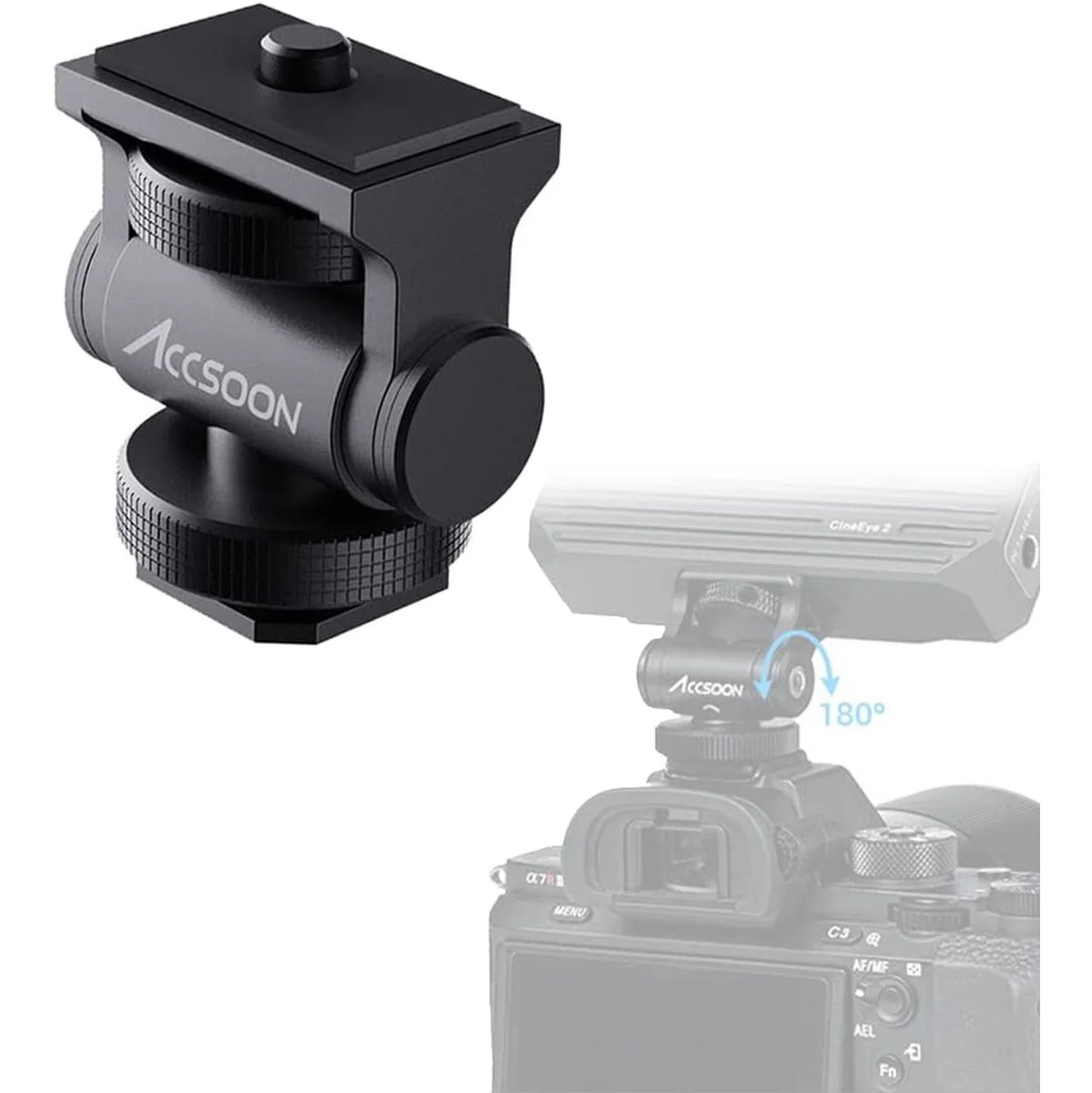 Accsoon Cold Shoe Adapter AA-01 - Image 2