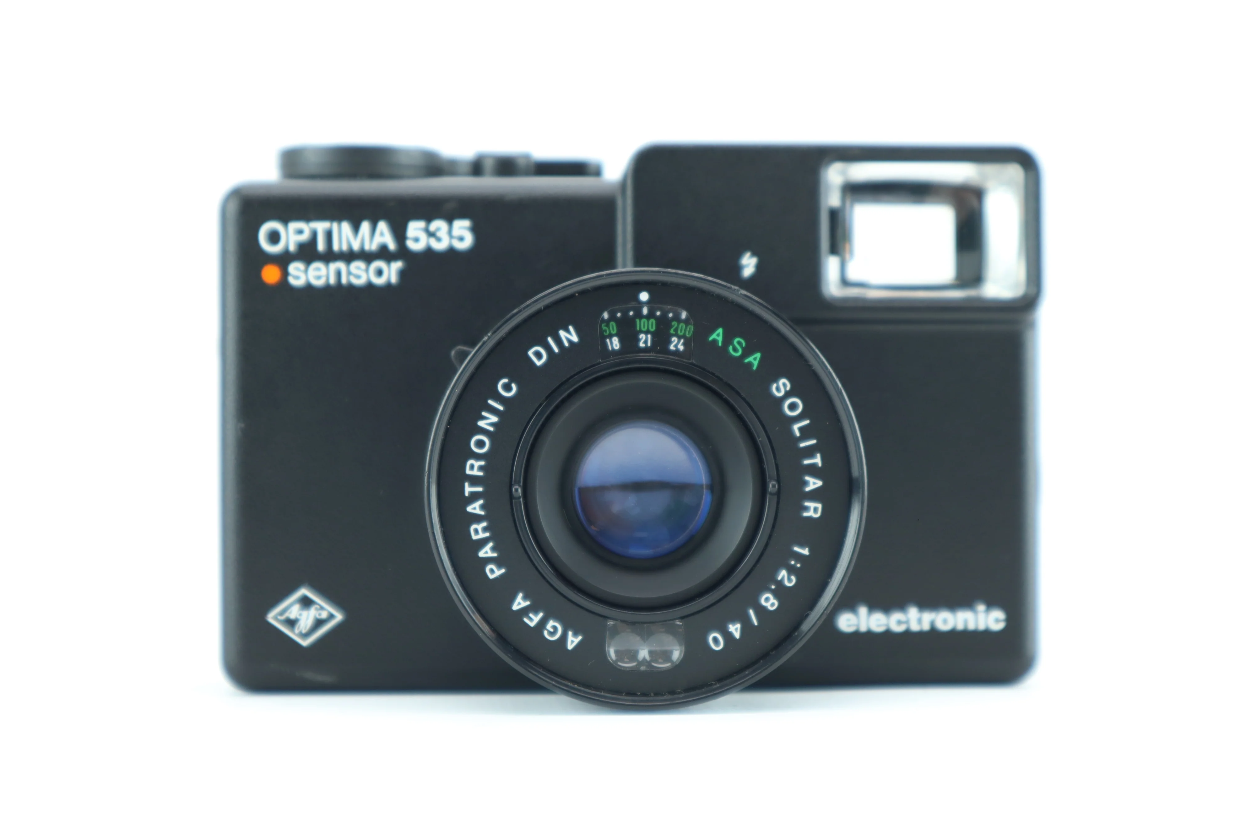 Agfa Optima 535 electronic with ASA Solitar 1:2.8/40 - Image 2