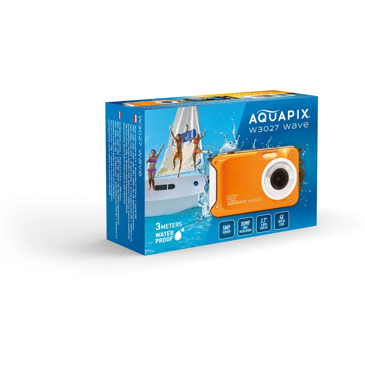 Aquapix W3027-O Wave Orange - Image 3