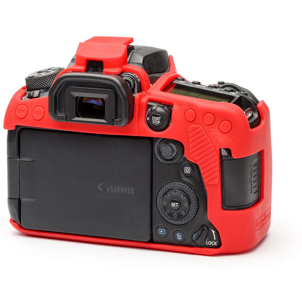 easyCover Body Cover For Canon 90D Red - Image 2