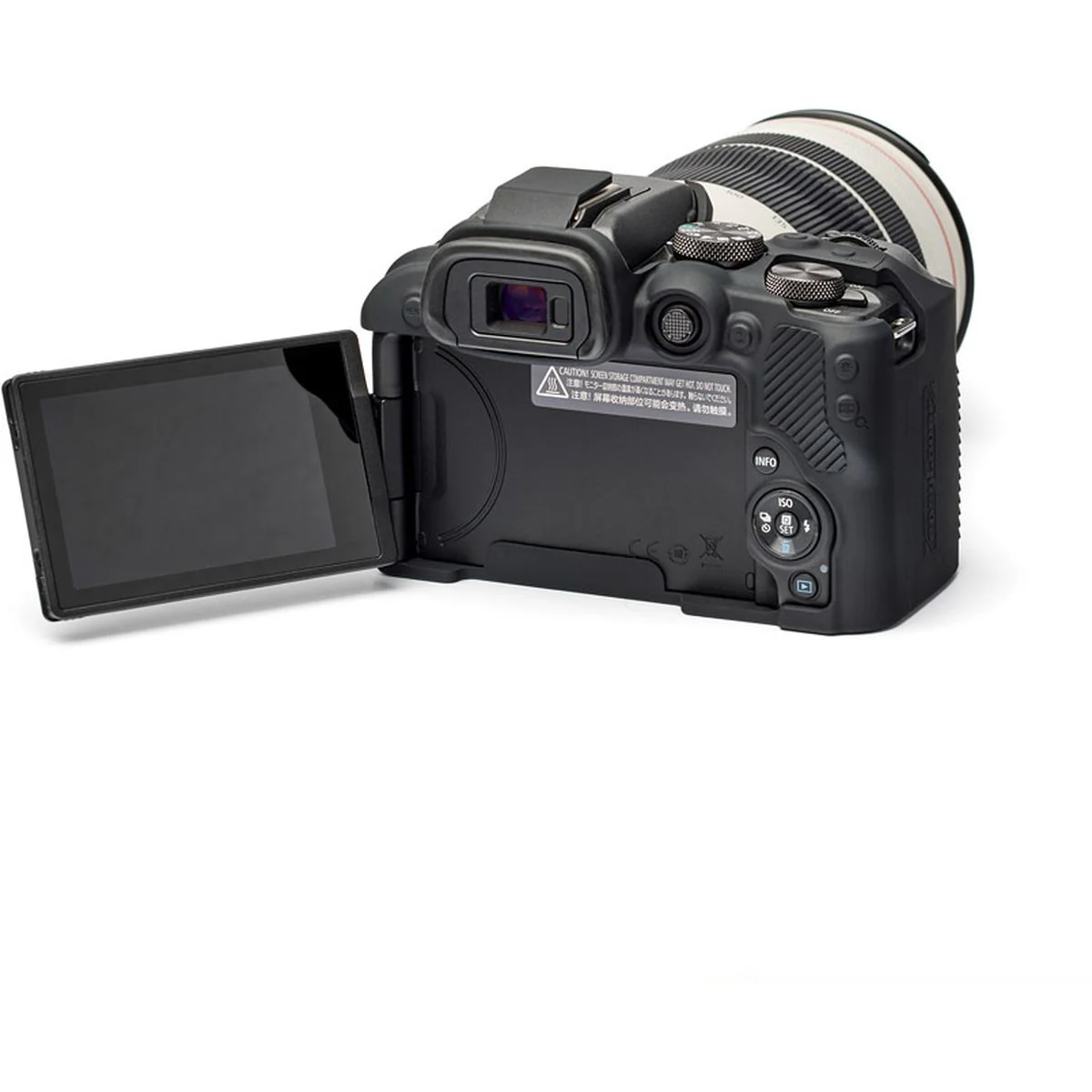 easyCover Body Cover For Canon R10 Black - Image 3