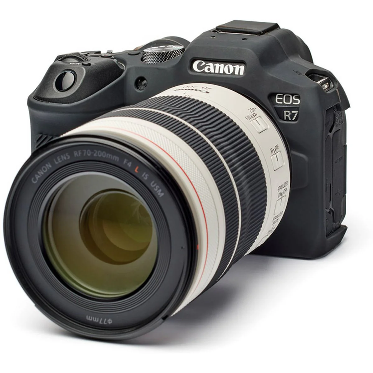 easyCover Body Cover For Canon R7 Black
