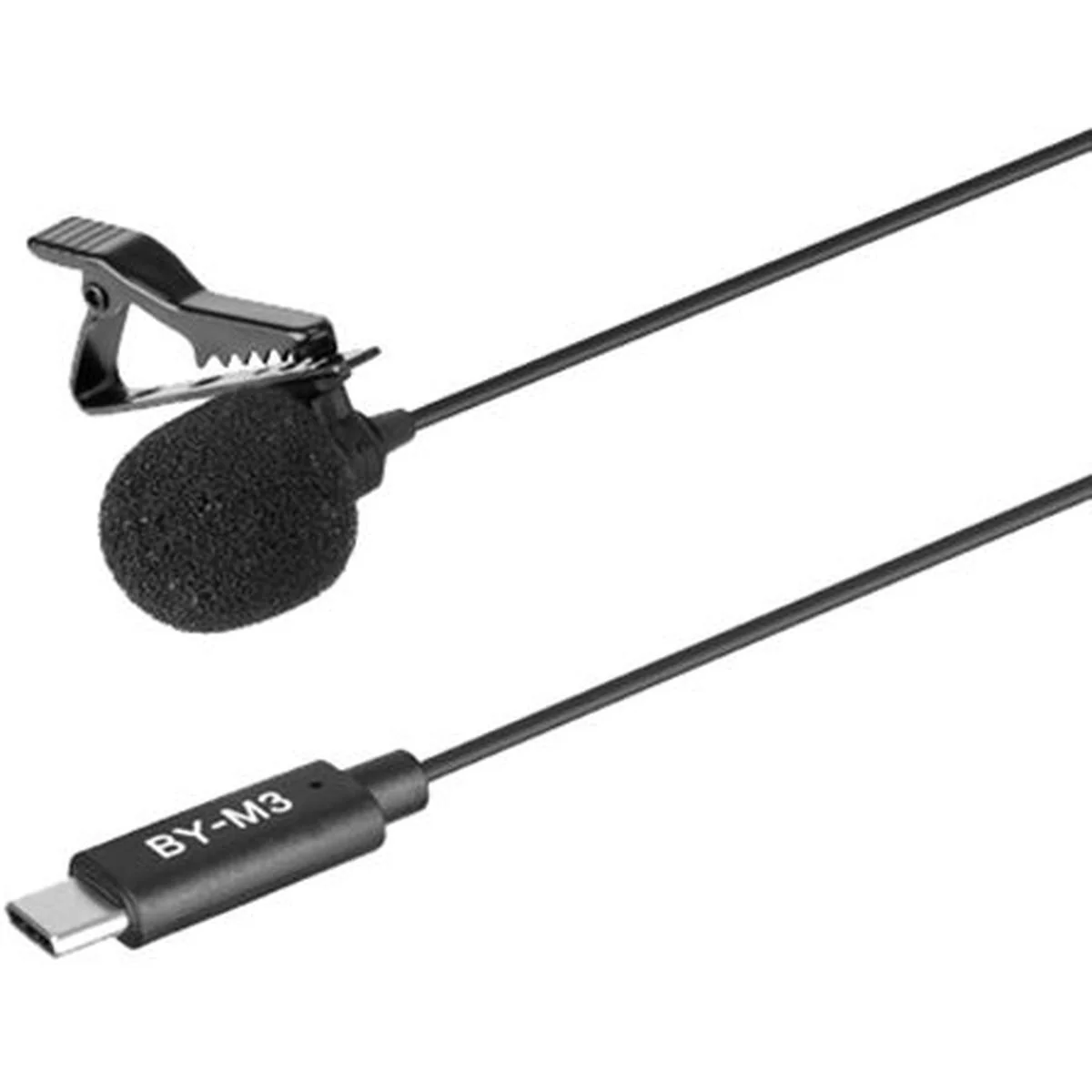 Boya Clip-On Lavalier Microphone BY-M3 For USB-C - Image 3