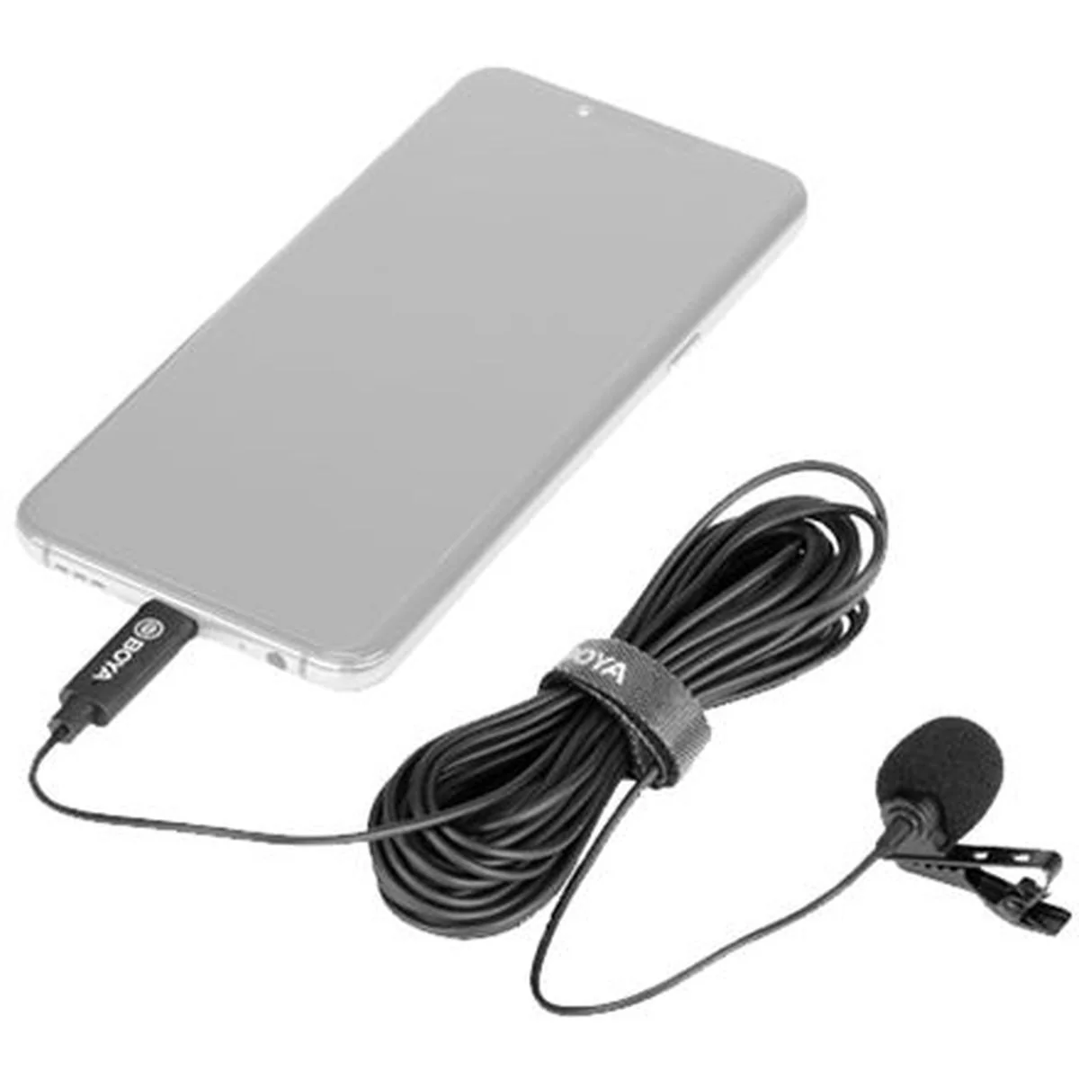 Boya Clip-On Lavalier Microphone BY-M3 For USB-C - Image 4