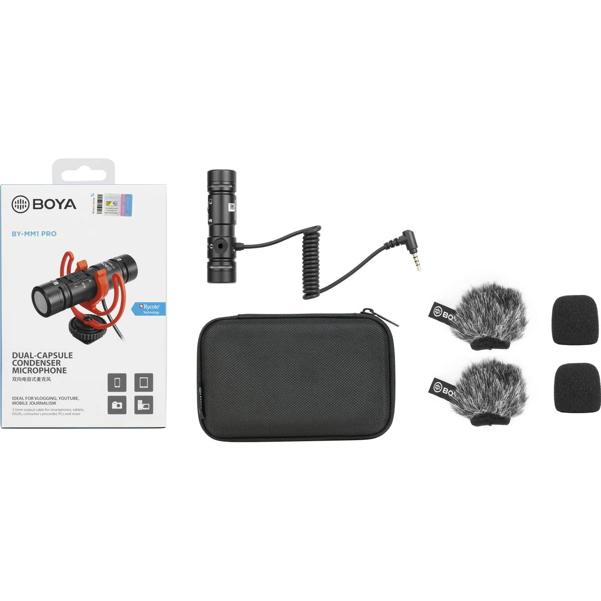 Boya Universal Compact Shotgun Microphone BY-MM1 Pro - Image 2