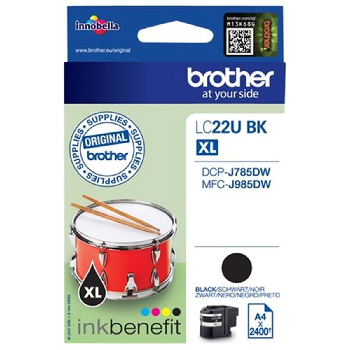 Brother LC22UBK Ink Cartridge Black - Image 3