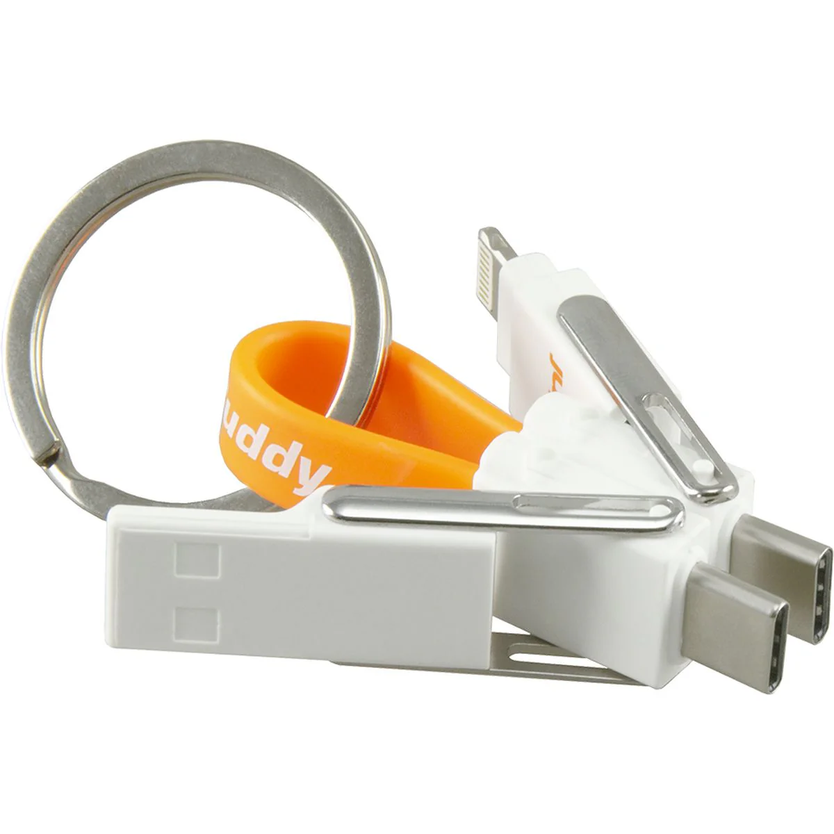 Jupio Cablebuddy 6 In 1 Keyring Cable - Image 4