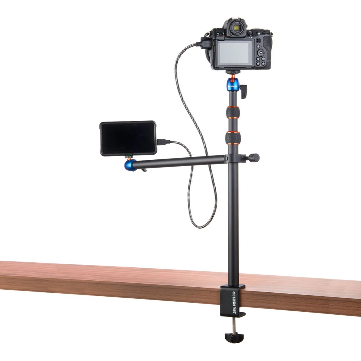 3 Legged Thing Camera Desk Mount Stand CDMS 1A Black / Blue - Image 2