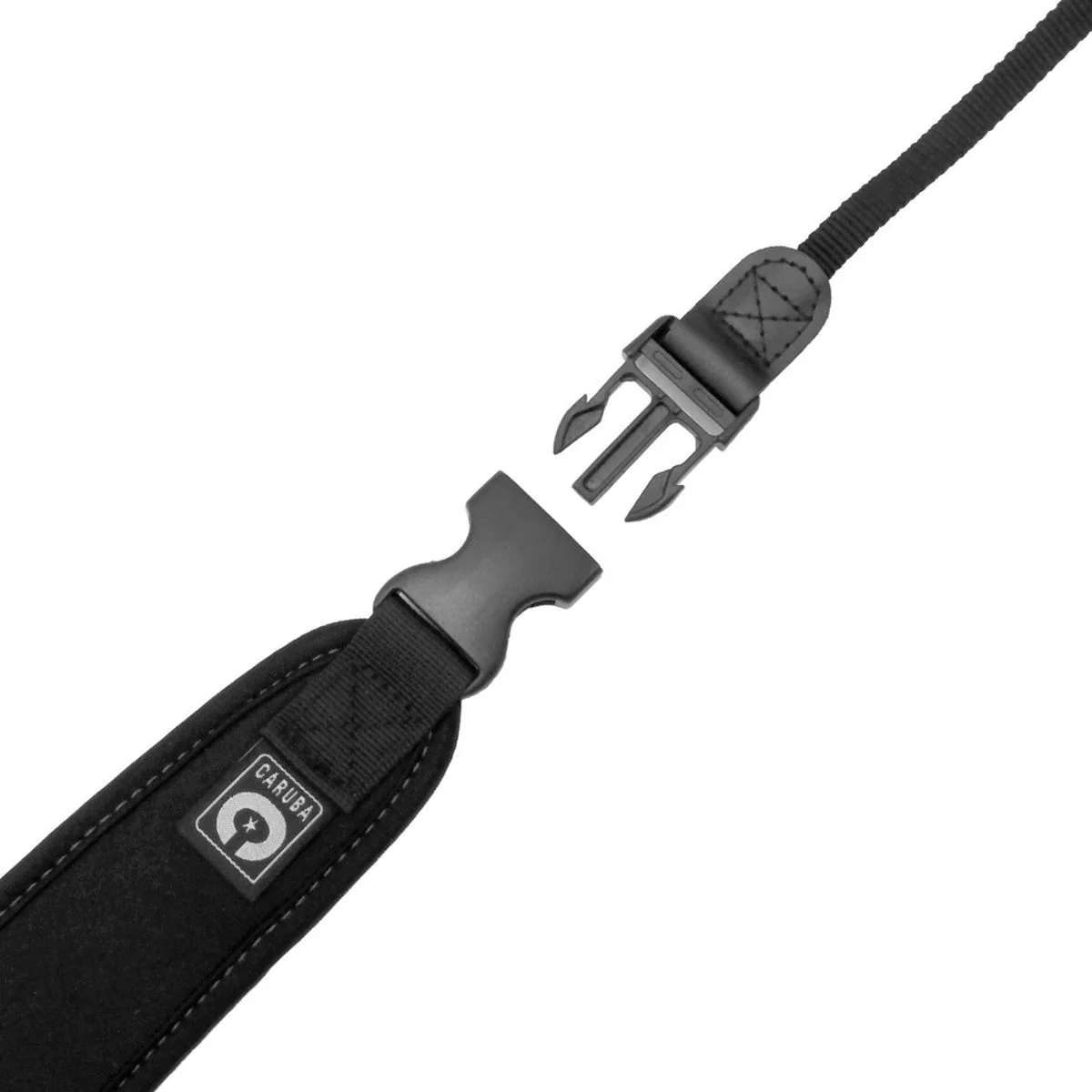 Caruba Camera Neckstrap Comfort + Quick Release (Black) - Image 4