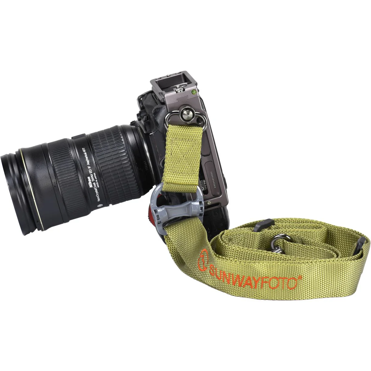 Sunwayfoto Camera Strap Olive Green STR-01-G - Image 3