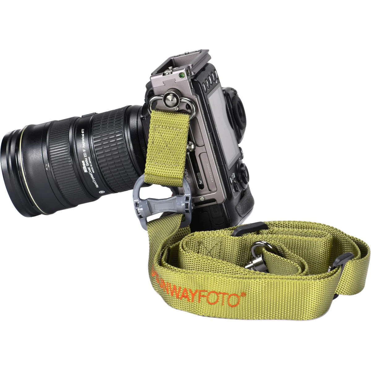 Sunwayfoto Camera Strap Olive Green STR-01-G - Image 4