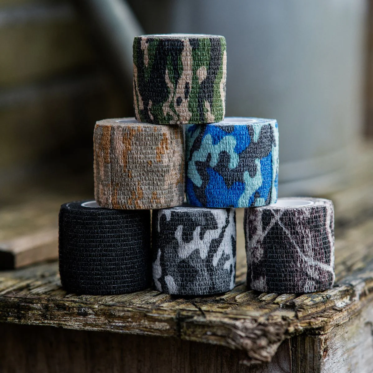 Caruba Camouflage Wrap Tape 4-pack Marine - Image 4