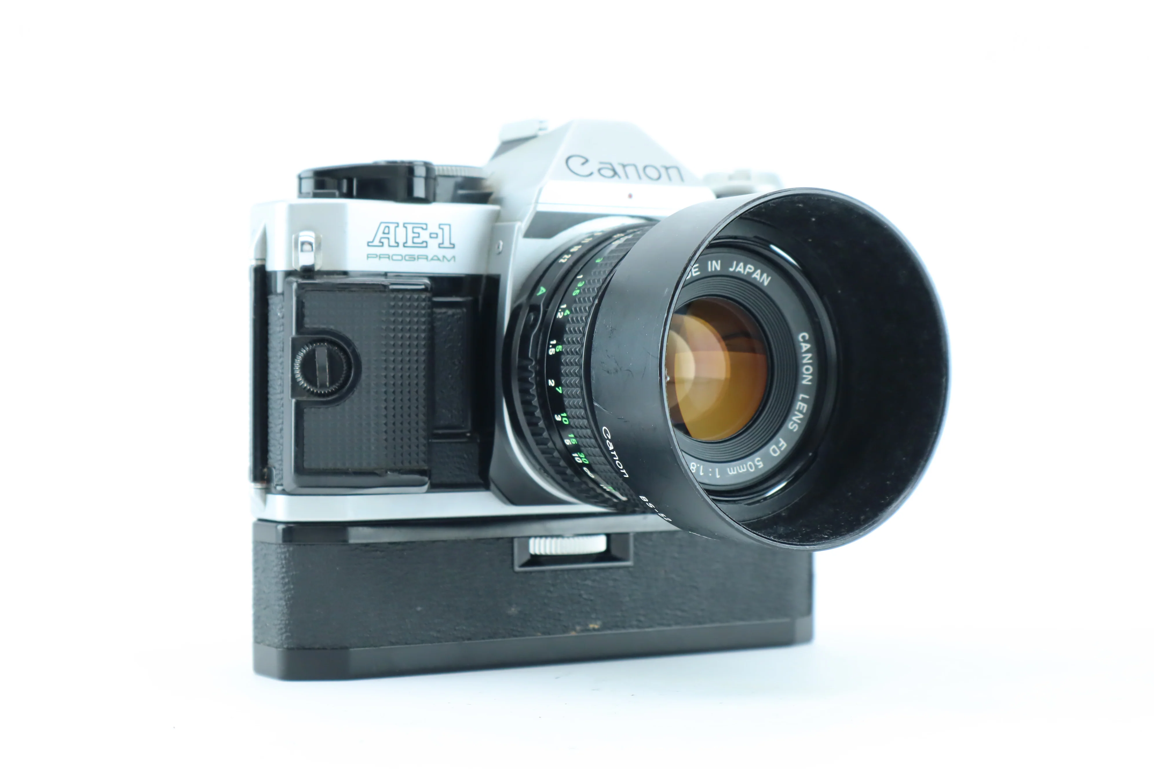 Canon AE-1 with Canon FD lens 50mm 1:1.8 - Image 2
