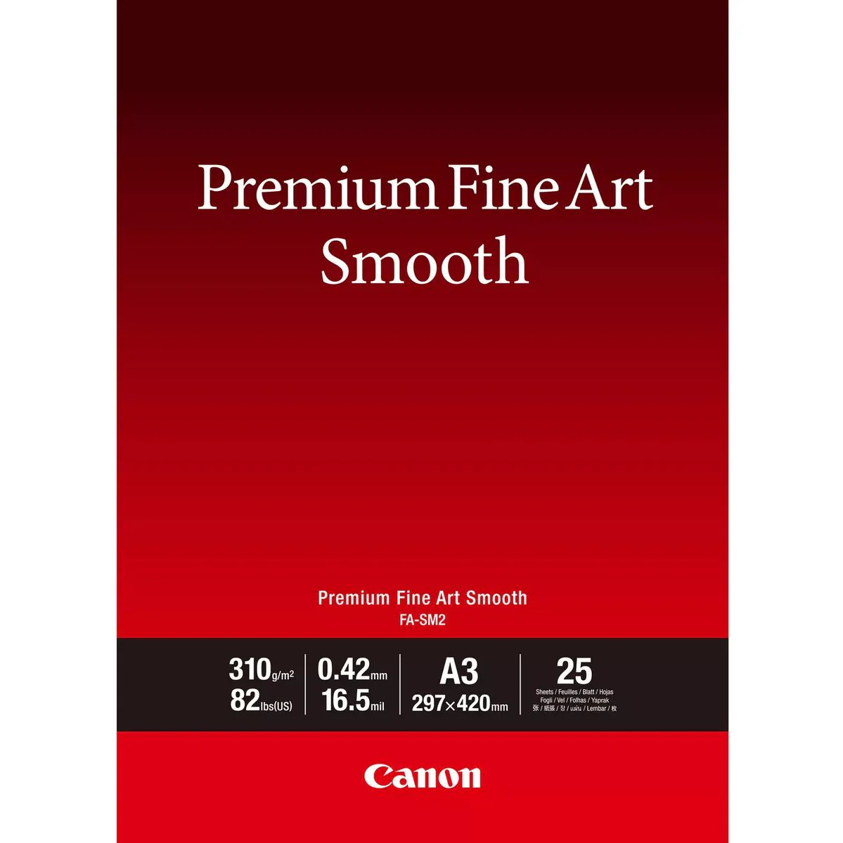 Canon FA-SM2 A3 25 Premium FineArt Smooth A3 2