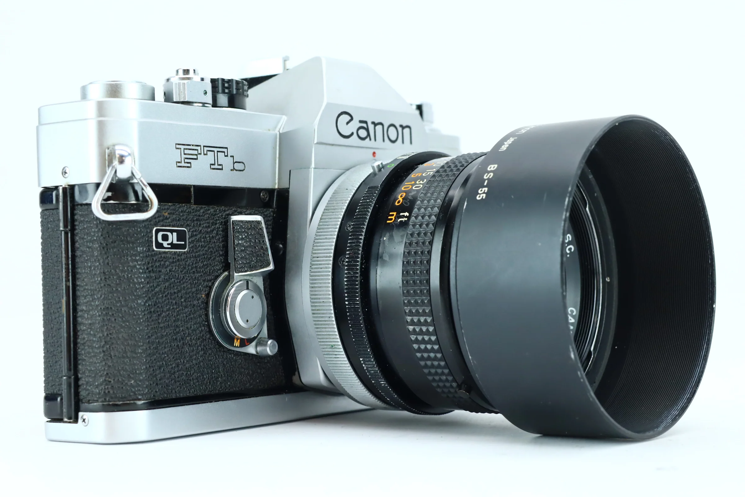 Canon FTb – 35mm SLR Film Camera with Canon FD 50mm f/1.8 Lens - Image 2