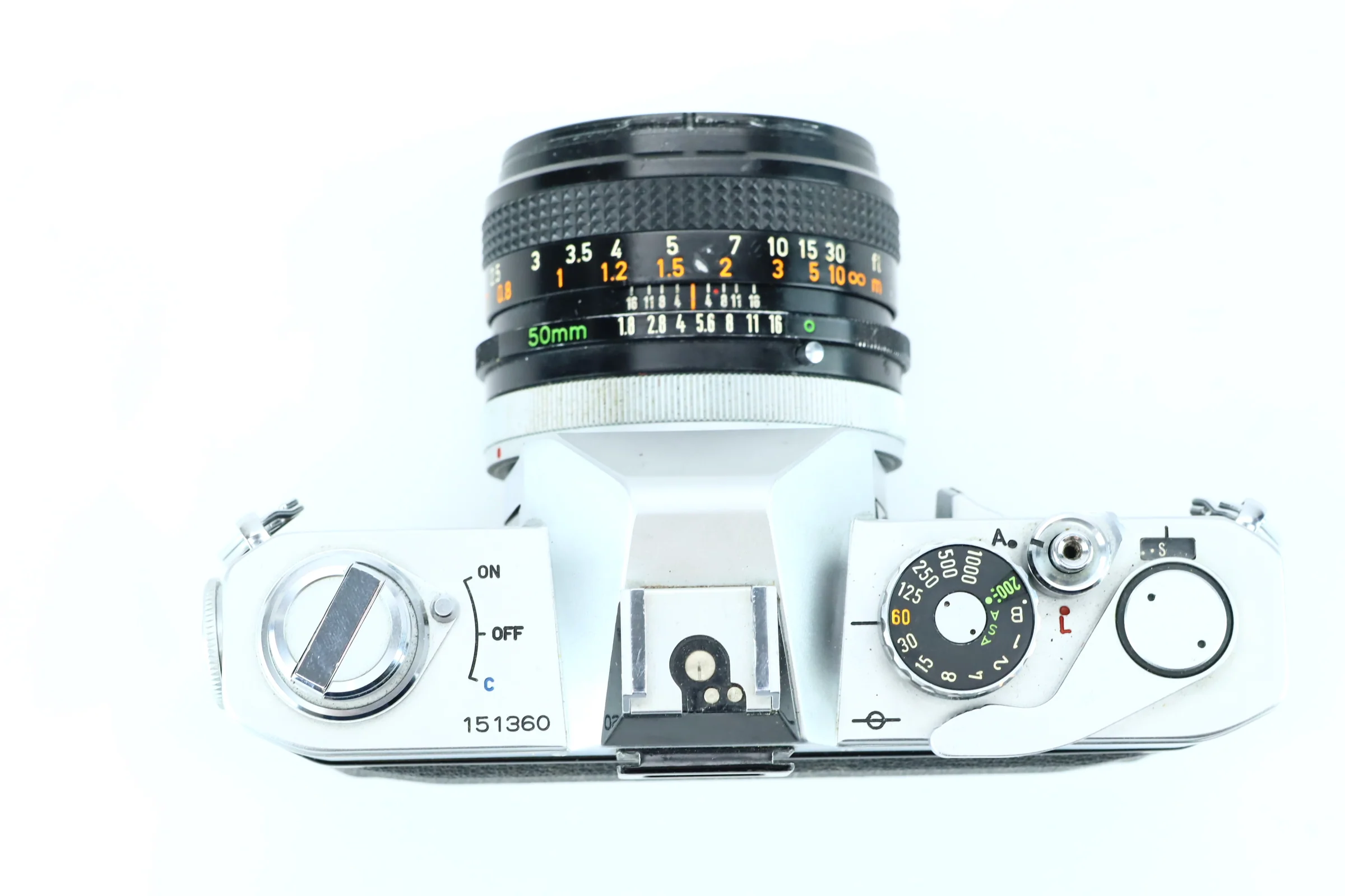 Canon FTb – 35mm SLR Film Camera with Canon FD 50mm f/1.8 Lens - Image 5