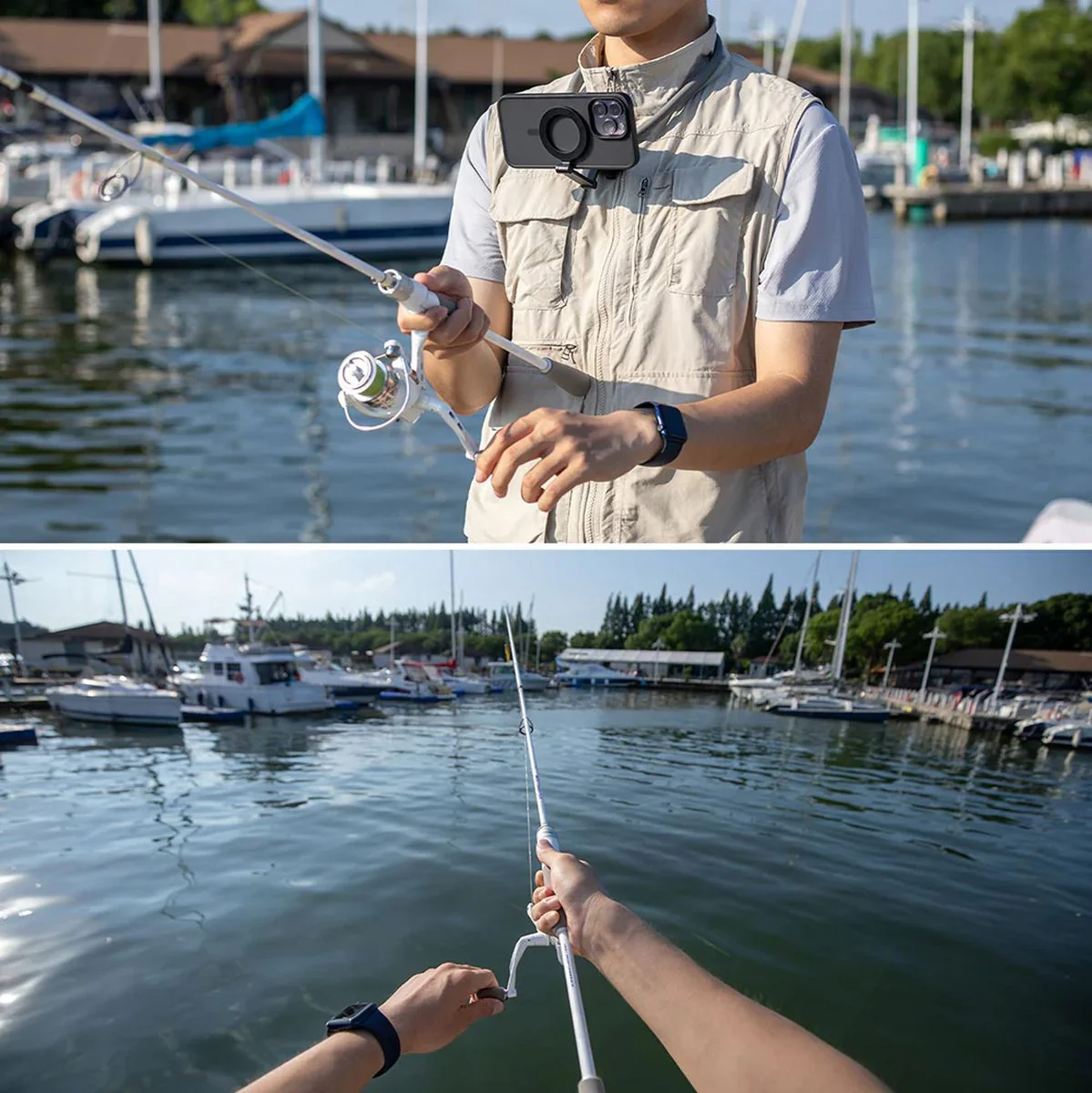 PGYTECH Caplock Magnetic Smartphone Neck Mount - Image 2