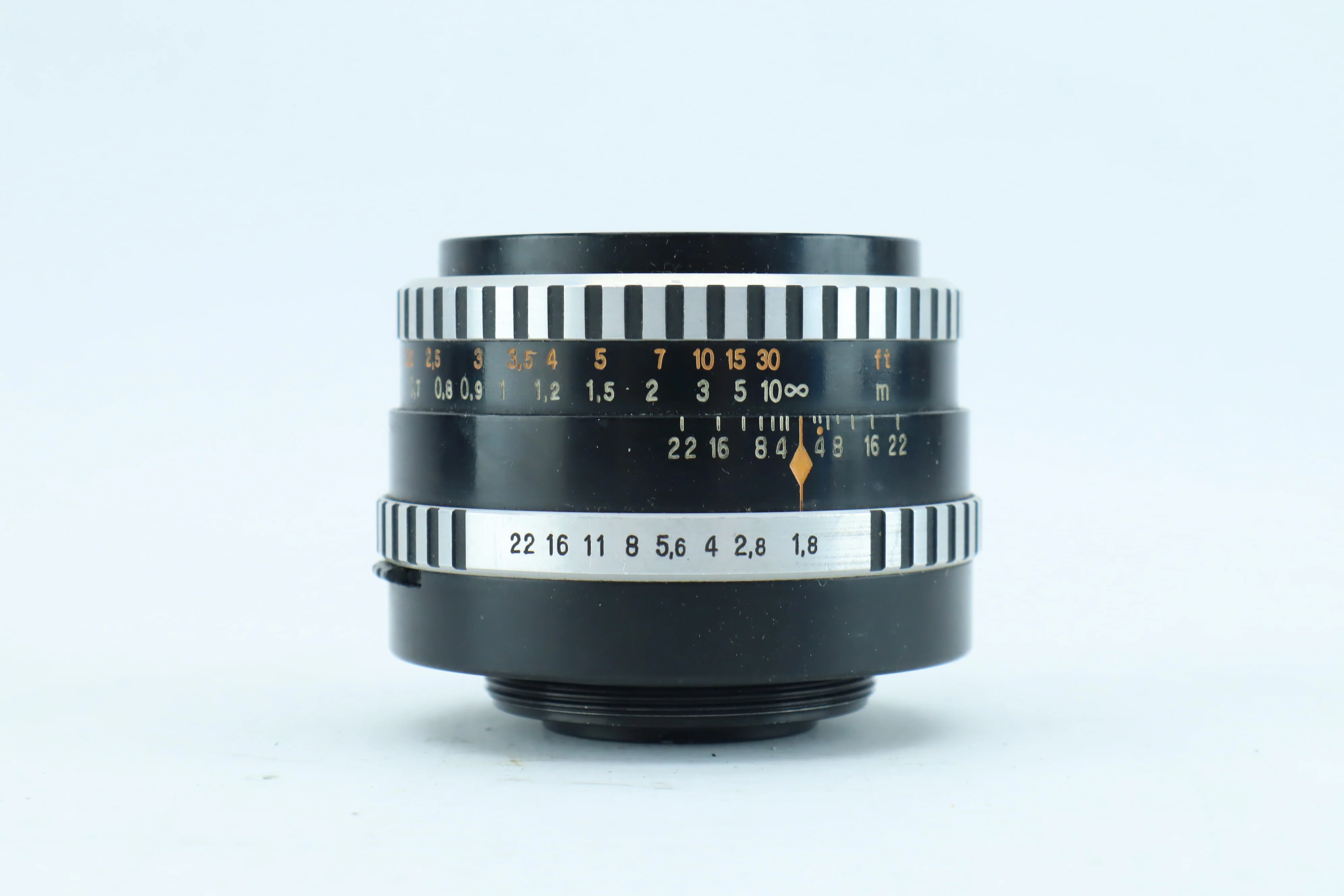 Carl Zeiss Jena Pancolar 50mm f/1.8 "Zebra