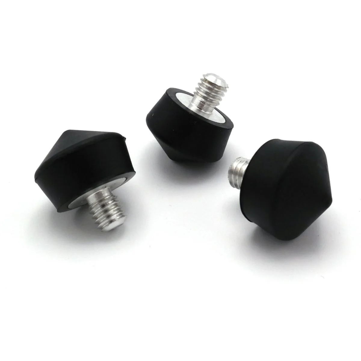 Caruba 3/8" Tripod Spike - Rubber / 28mm (3 Pieces) - Image 2