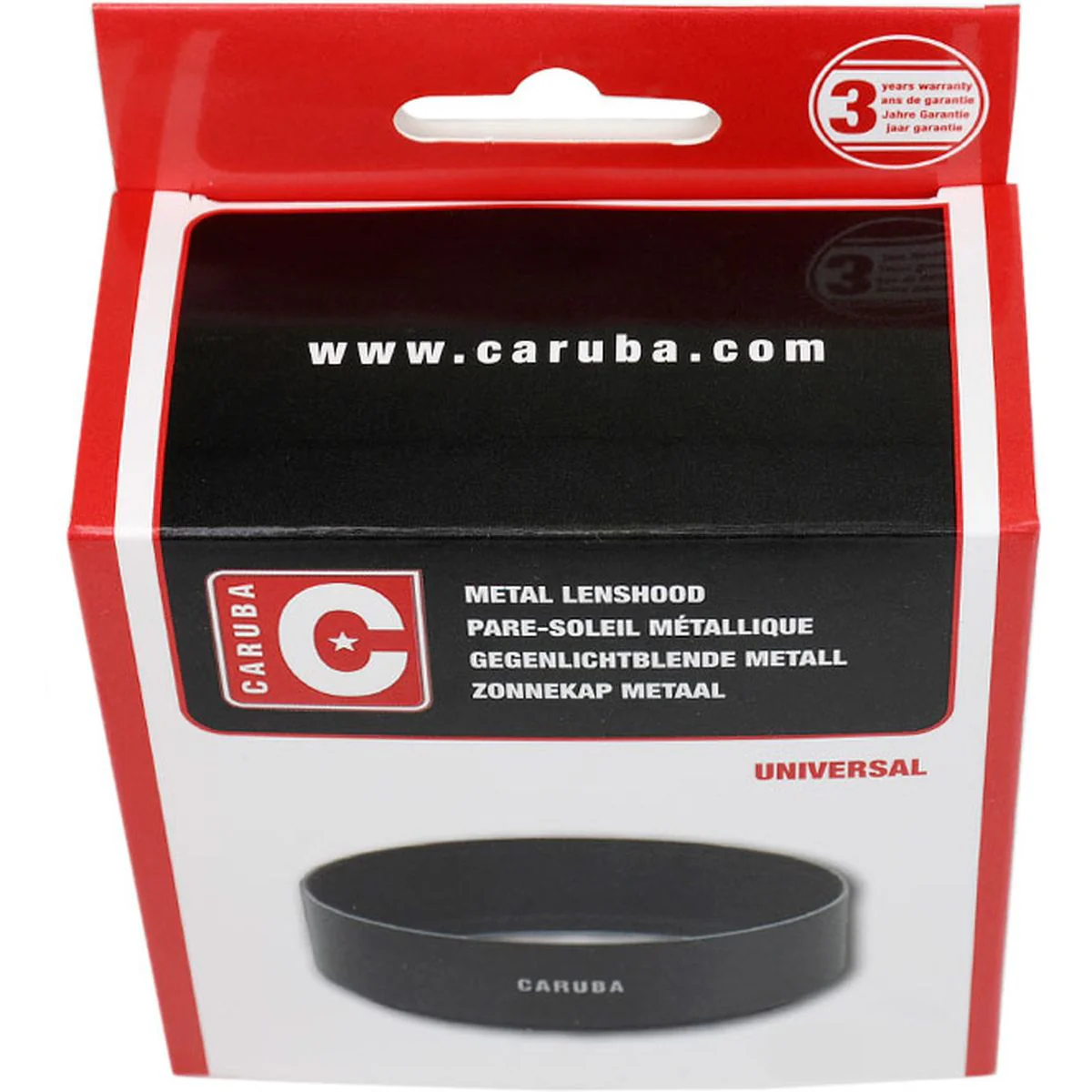 Caruba Metalen Lens Hood Standard 55mm - Image 3