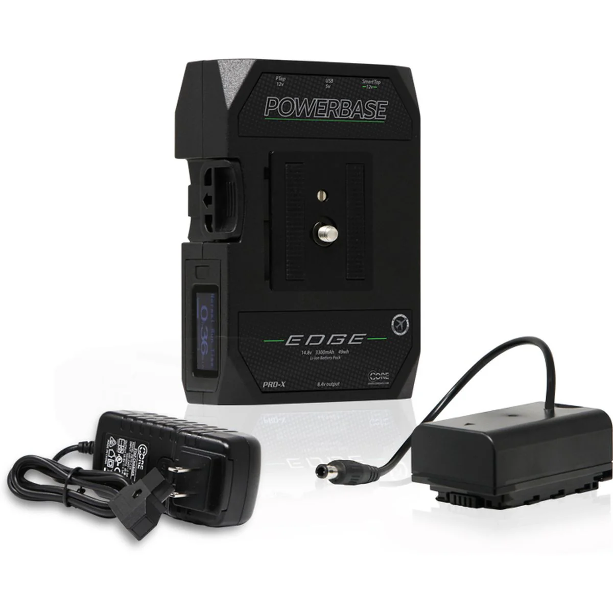 CoreSWX PowerBase Edge Small Form Cine V-Mount Battery Pack