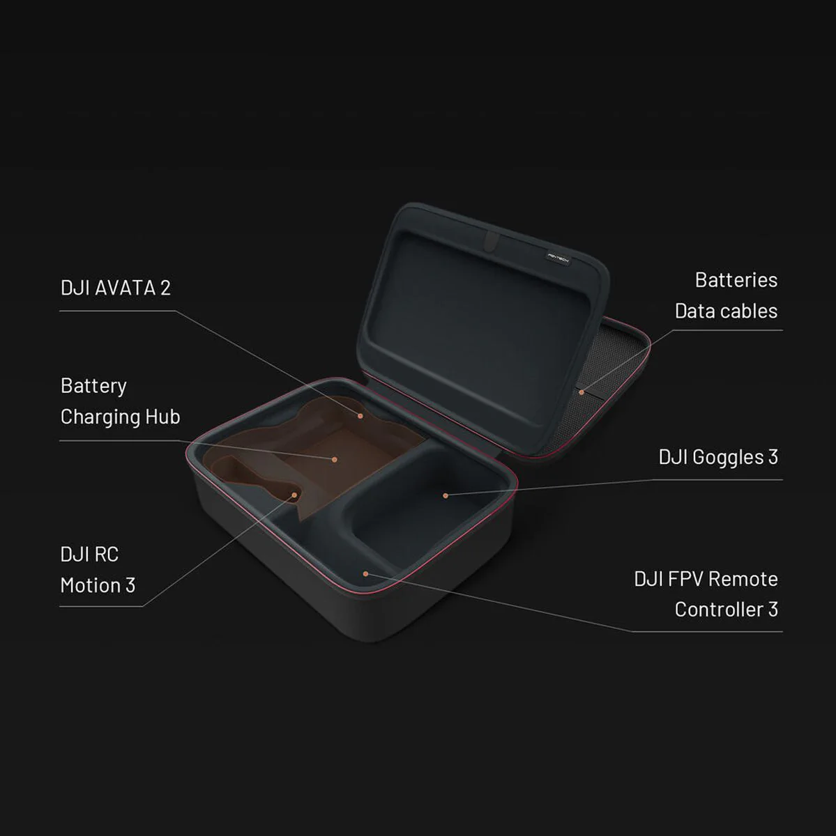PGYTECH DJI Avata 2 Carrying Case - Image 4