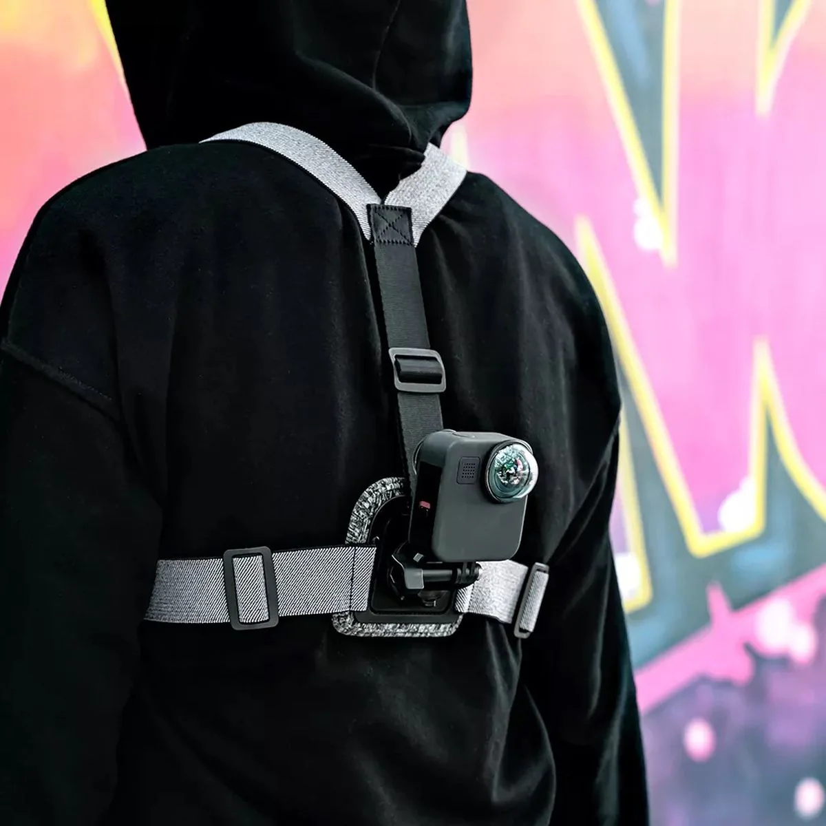 Telesin Dual Mount Chest Strap (Front + Back) - Image 2