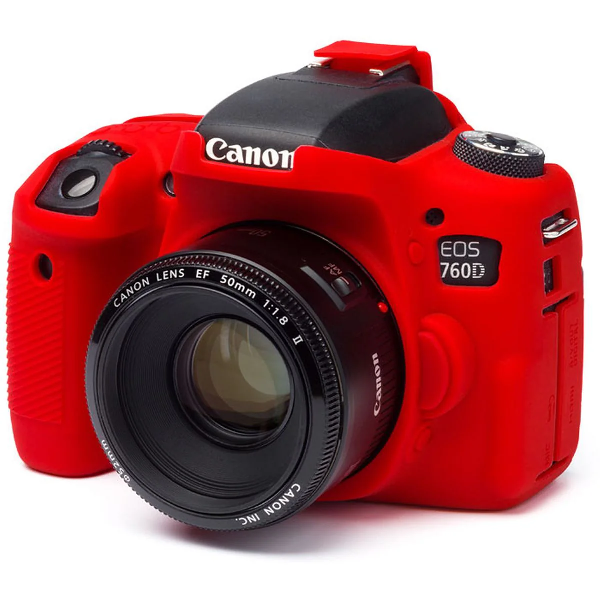 easyCover Body Cover For Canon 760D Red - Image 2