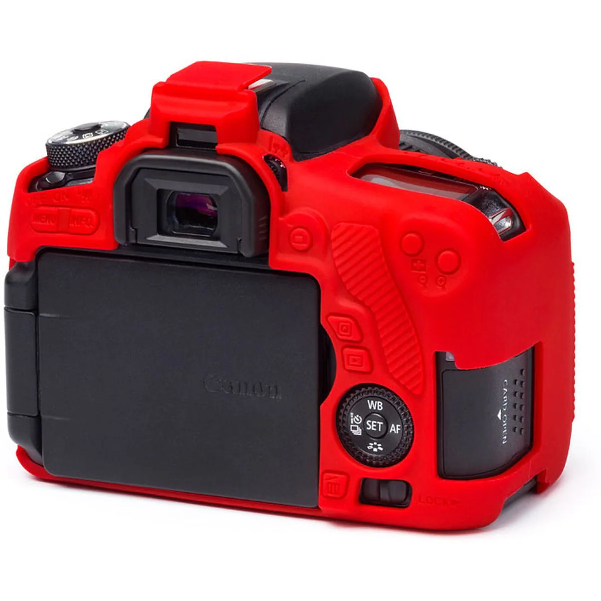 easyCover Body Cover For Canon 760D Red - Image 3