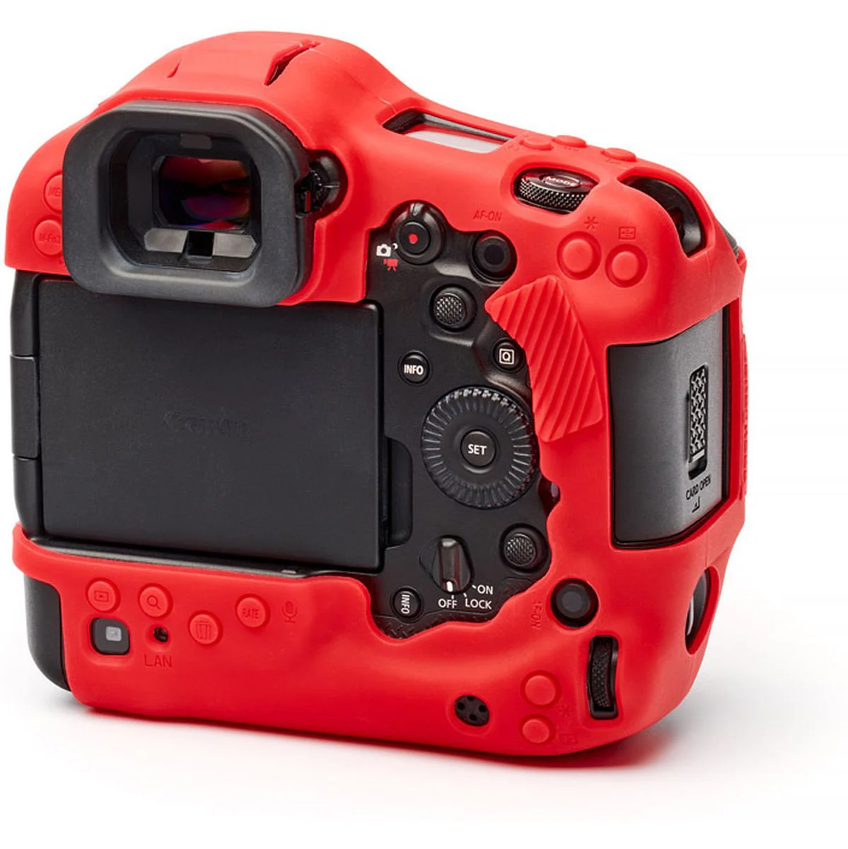 easyCover Body Cover For Canon R1 Red - Image 2