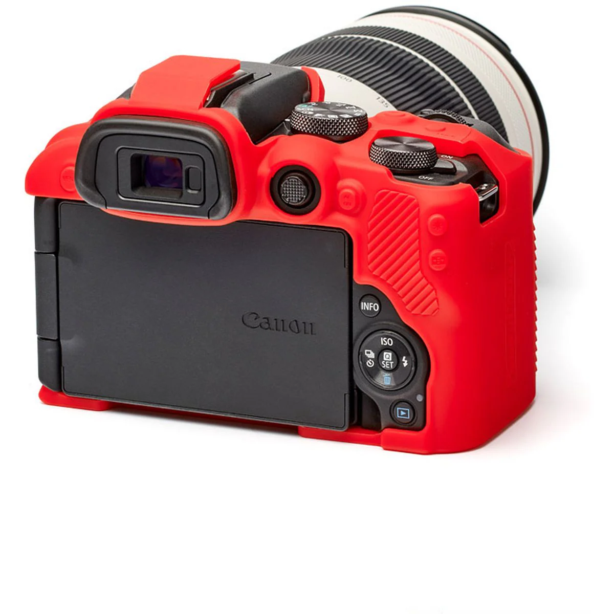 easyCover Body Cover For Canon R10 Red - Image 2