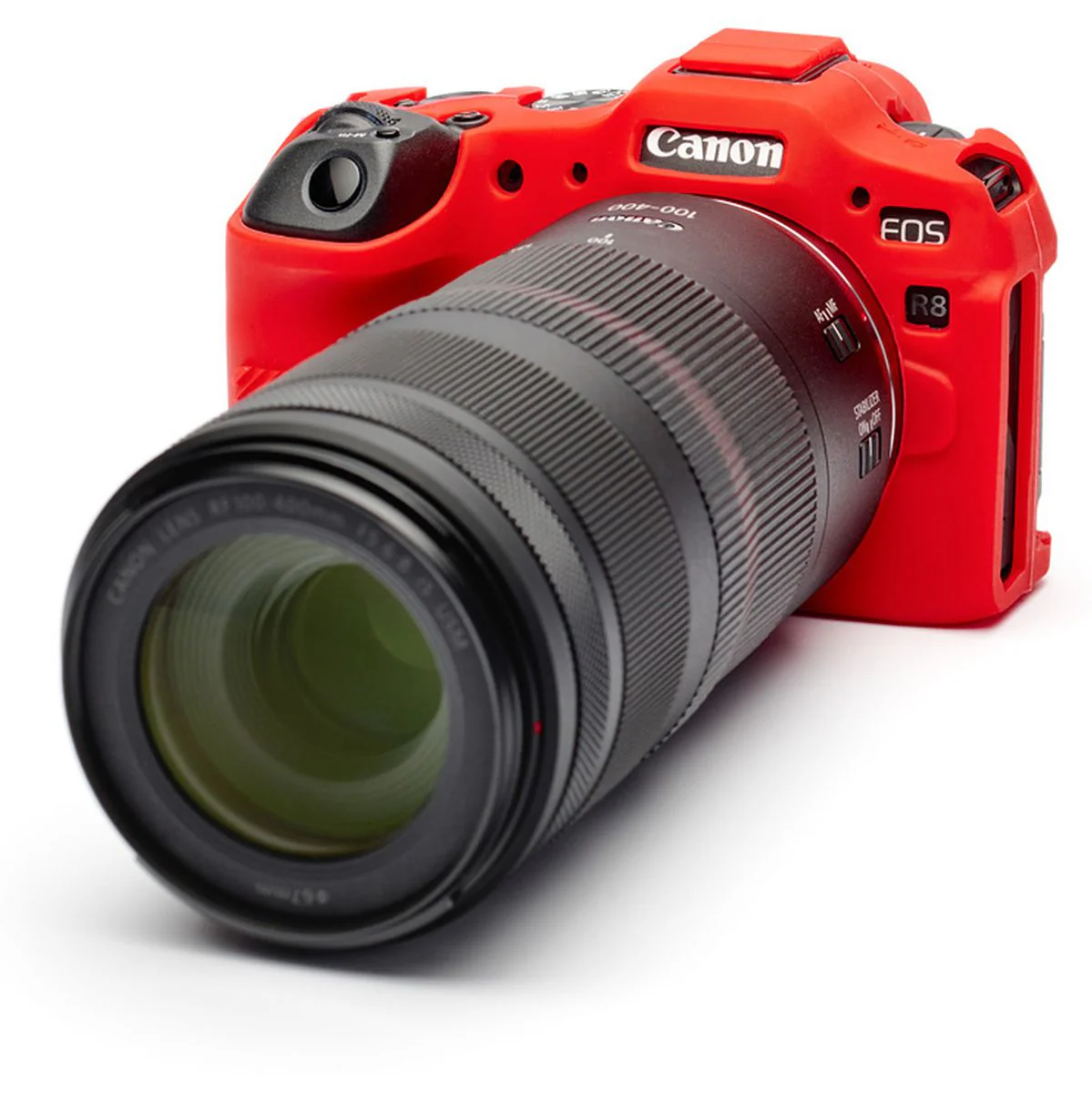 easyCover Body Cover For Canon R8 Red New - Image 2