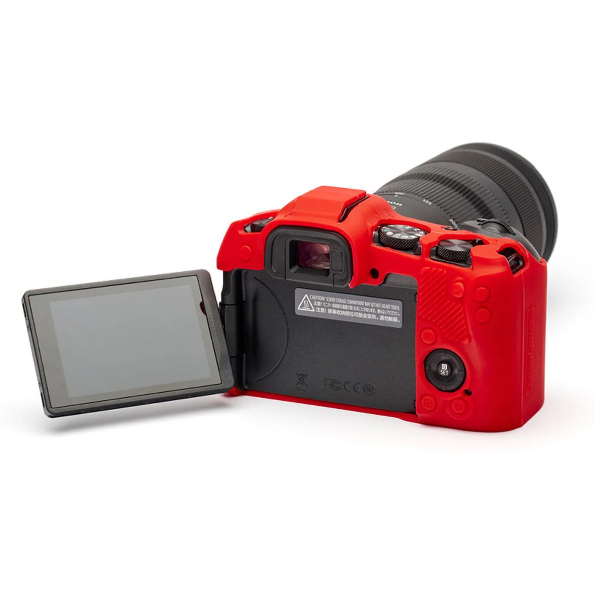 easyCover Body Cover For Canon R8 Red New - Image 4