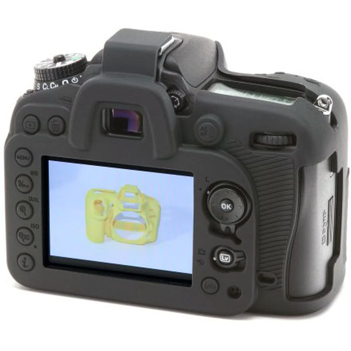 easyCover Body Cover For Nikon D7100 Black - Image 3