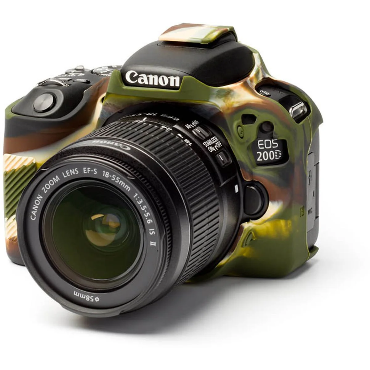 easyCover ECC200DC Body Cover For Canon 200D Camouflage