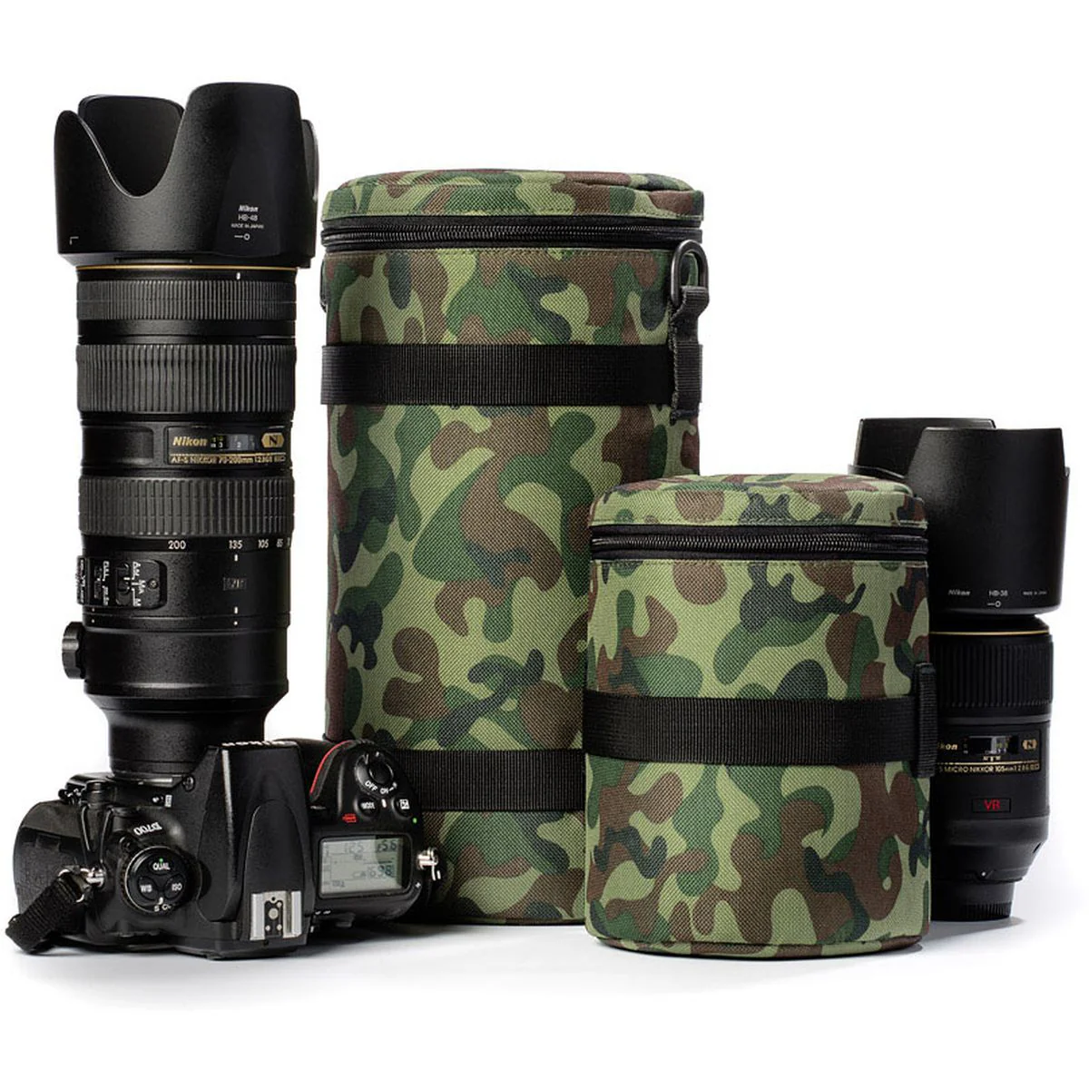 easyCover Lens Bag Size 110 X 190mm Camouflage - Image 2