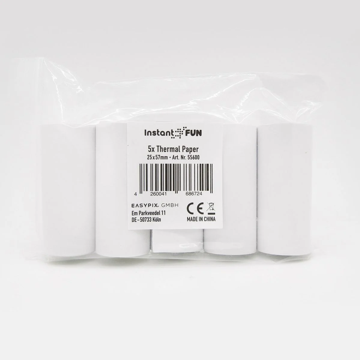 Easypix Instantfun 5X Thermal Printing Paper Rolls - Image 2