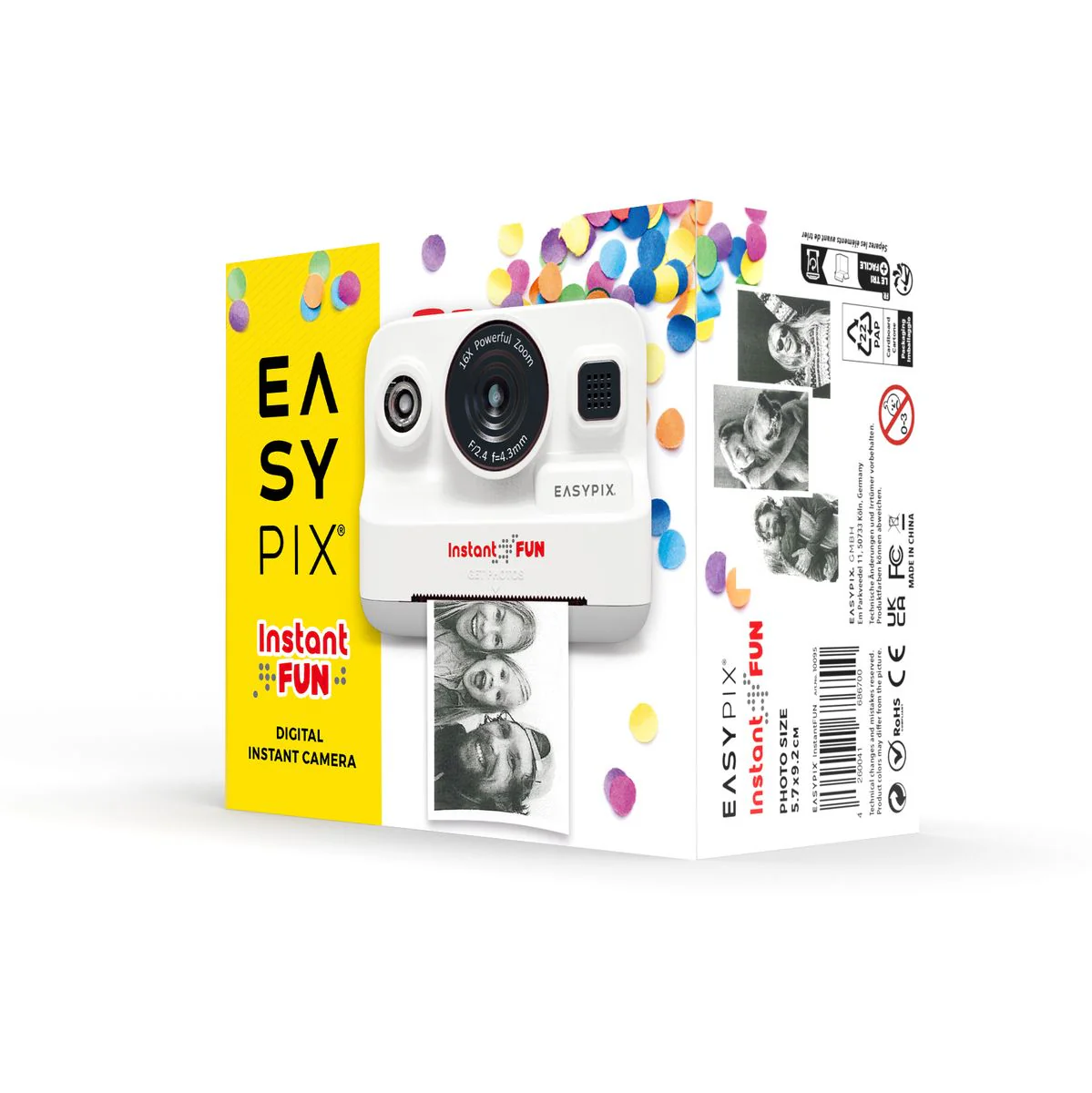 Easypix Instantfun Digital Instant Camera - Image 5