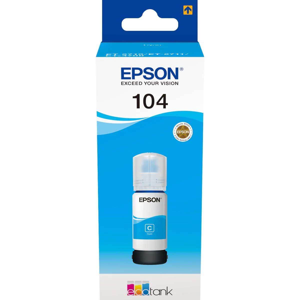 Epson 104 EcoTank Cyan Ink Bottle T00P240 (We)