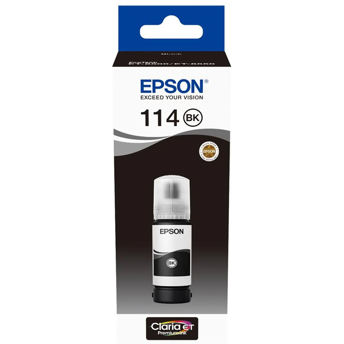 Epson 114 EcoTank Pigment Black Ink Bottle - Image 2