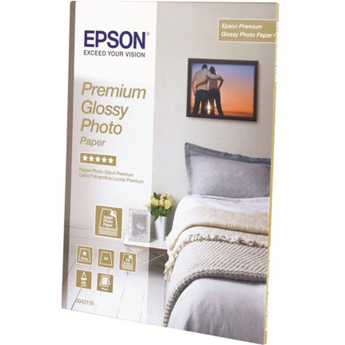 Epson Premium Glossy Photo Paper 250G/M2 329mmx10m 1ROL - Image 2