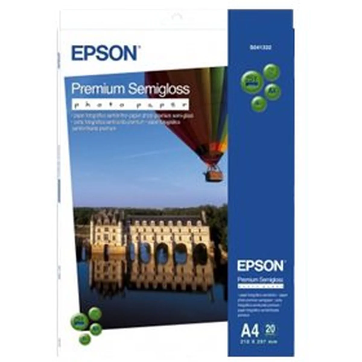 Epson S041395 Premium Semigloss Photo Paper Inktjet 162G/M2