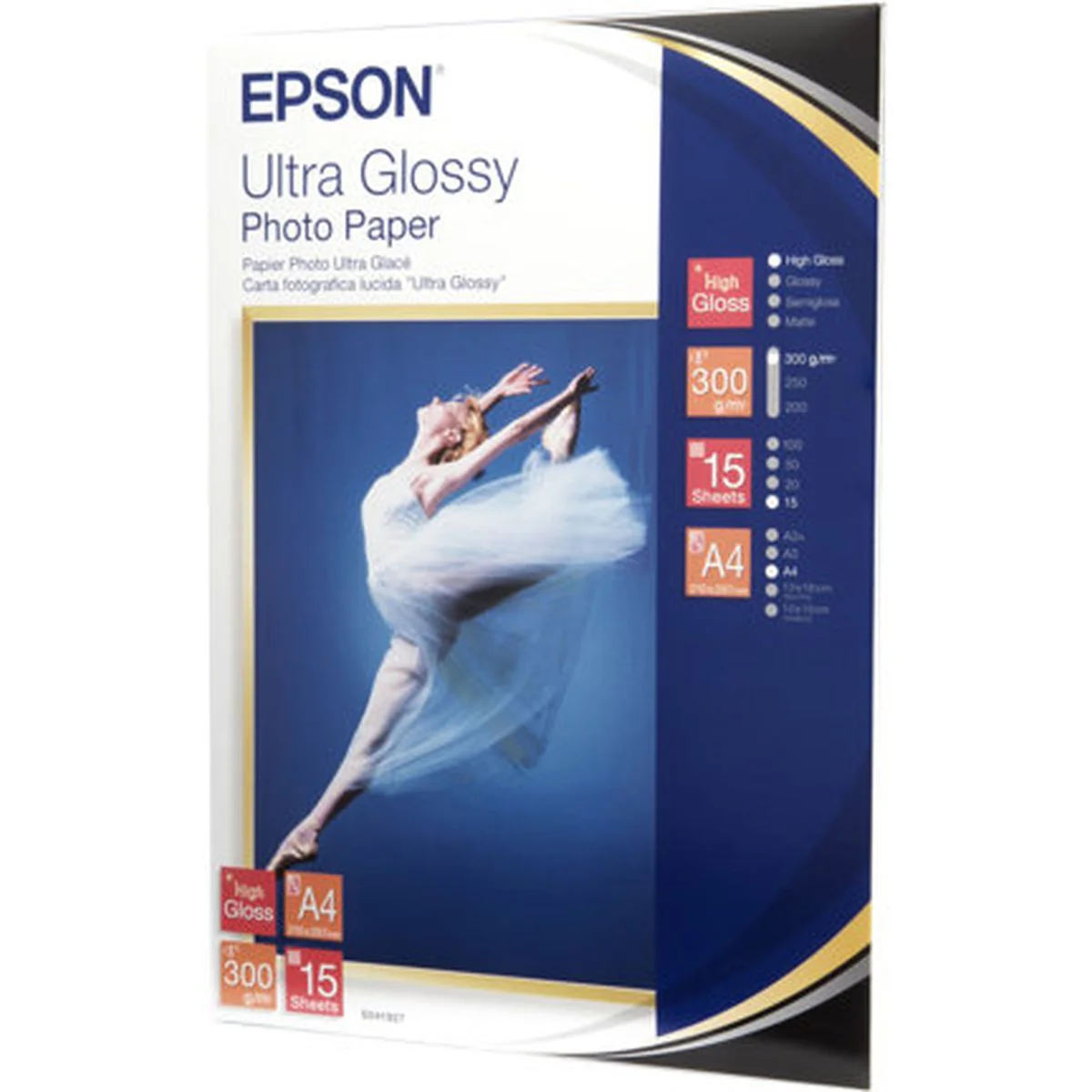 Epson S041927 Ultra Glossy Photo Paper Inkj 300G/M2 A4 15V - Image 2