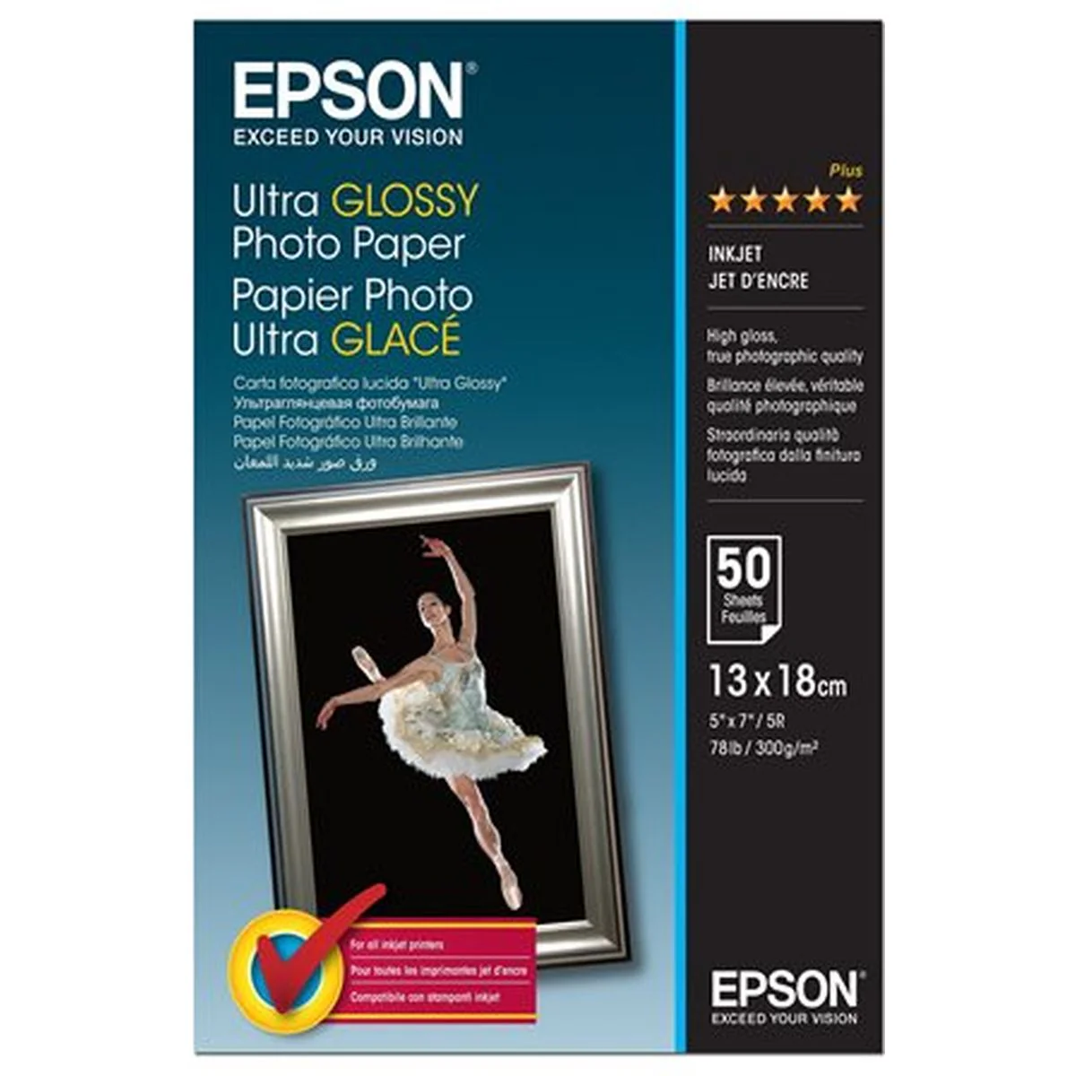 Epson S041944 Ultra Gloss 13x18cm 50 Sheets
