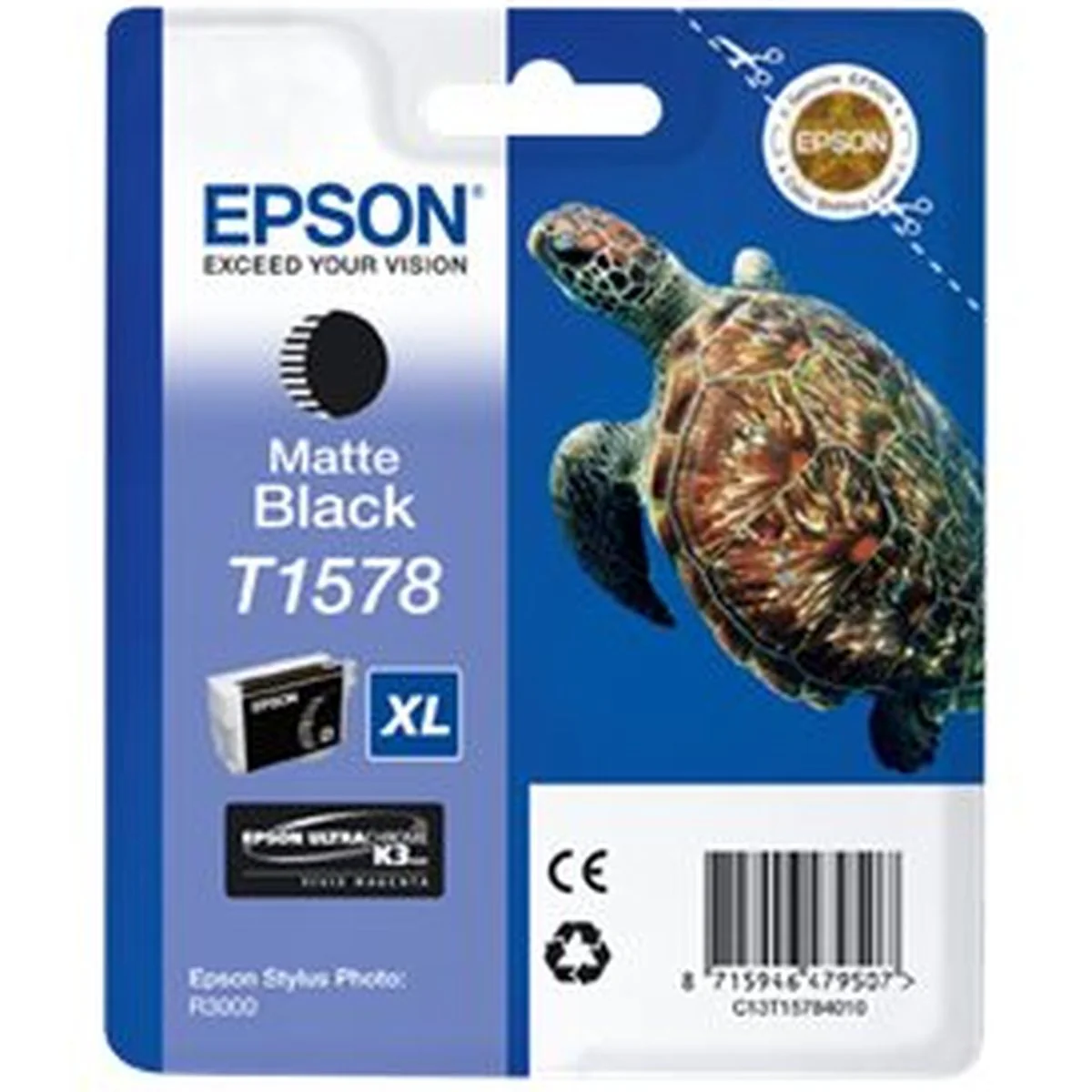 Epson T1578 - Matte Black/Mat Black