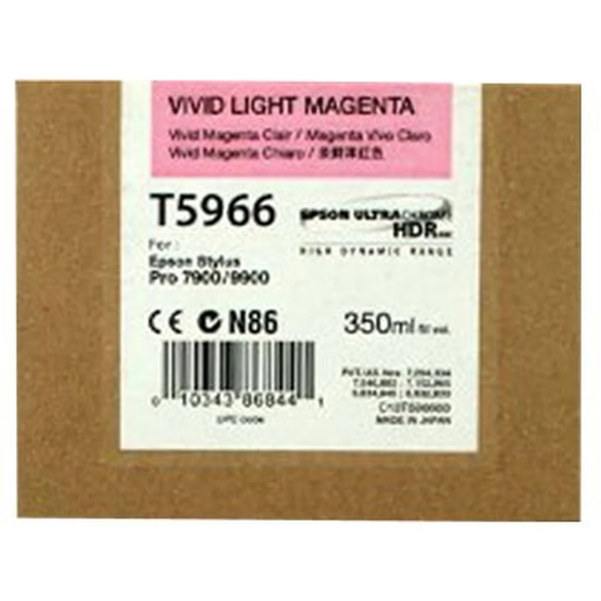 Epson T5966 Vivid Light Magenta Standard Capac - Image 2
