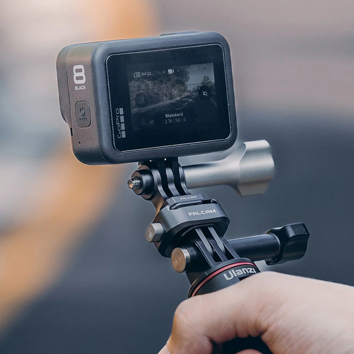 Falcam F22 Double Ears Quick Release Base for Action Camera 2552 - Image 2