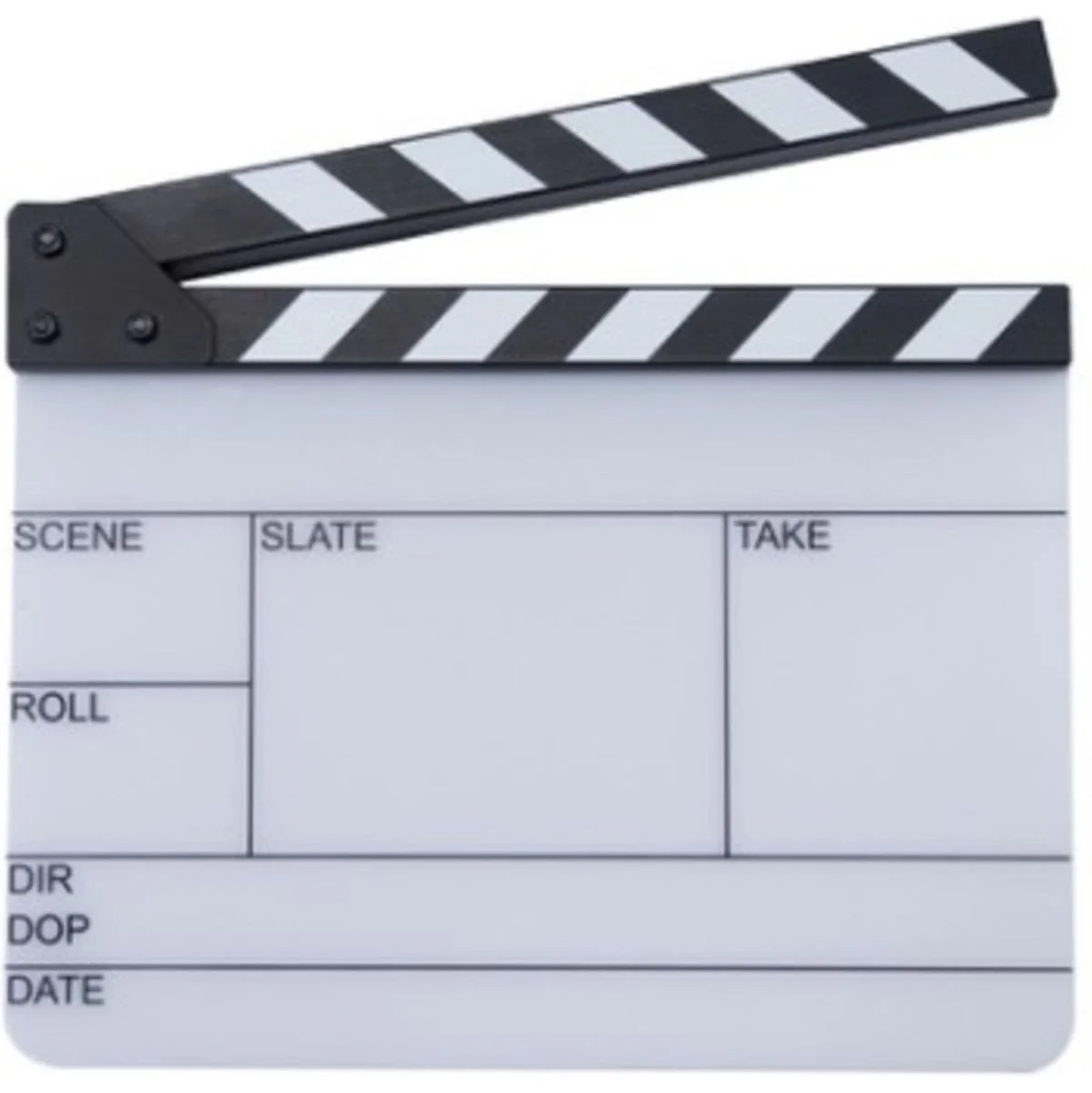 Filmsticks Entry Level Medium 11” All-Weather ClapperBoard - USA Version