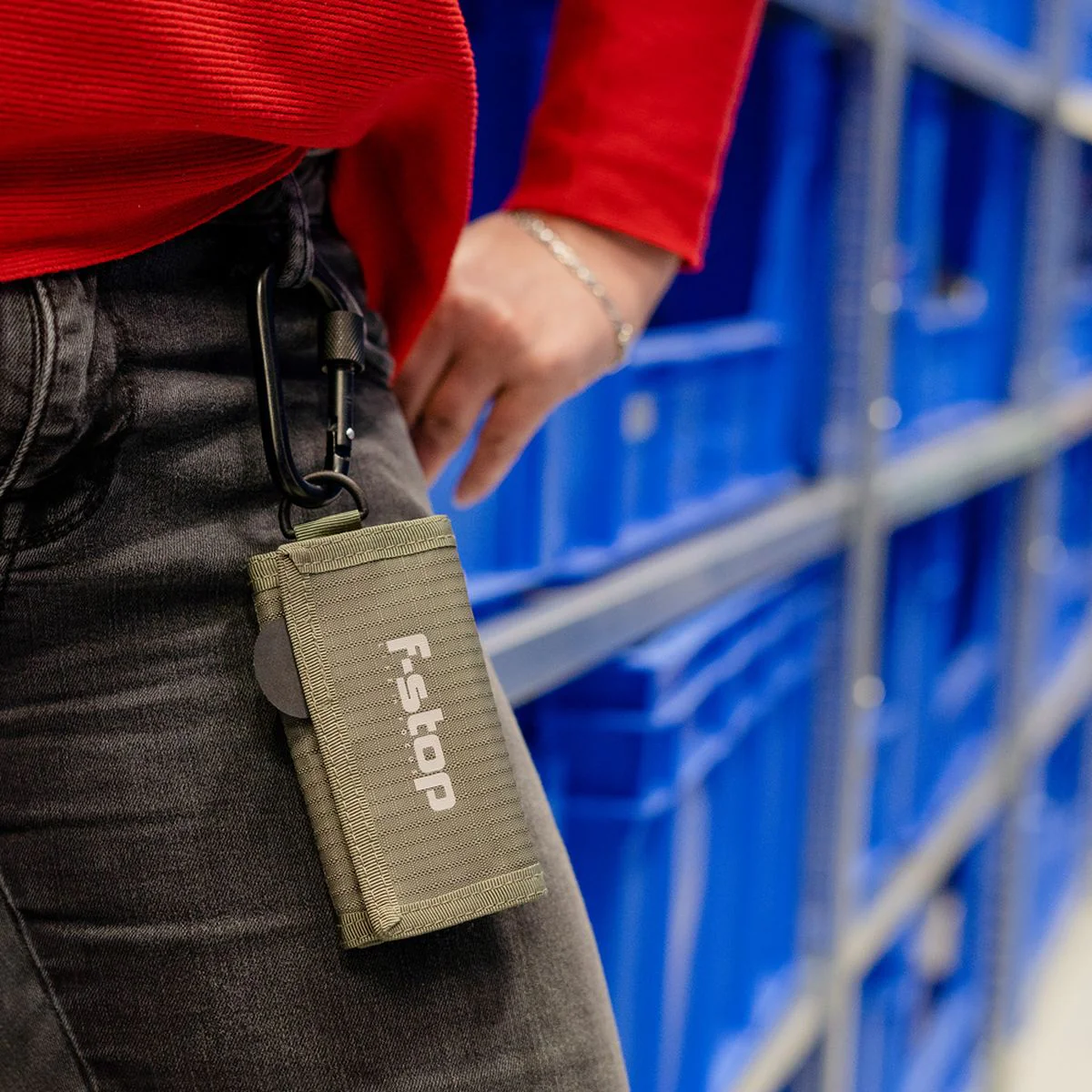 F-Stop Flash Card Wallet Foliage Green - Image 2